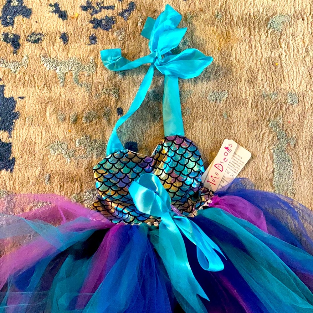 Girls mermaid dress